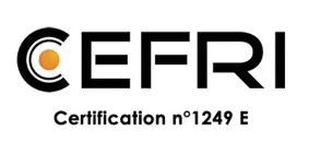 CEFRI Certification n°1249E
